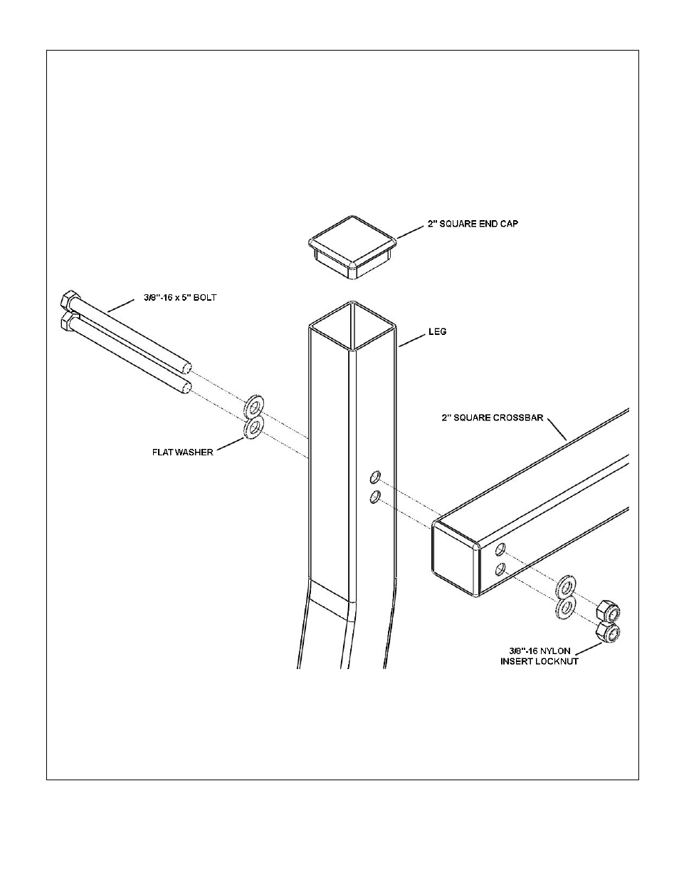 Hauler Racks Universal Steel Econo Truck Rack (STE2-1) User Manual | Page 7 / 8