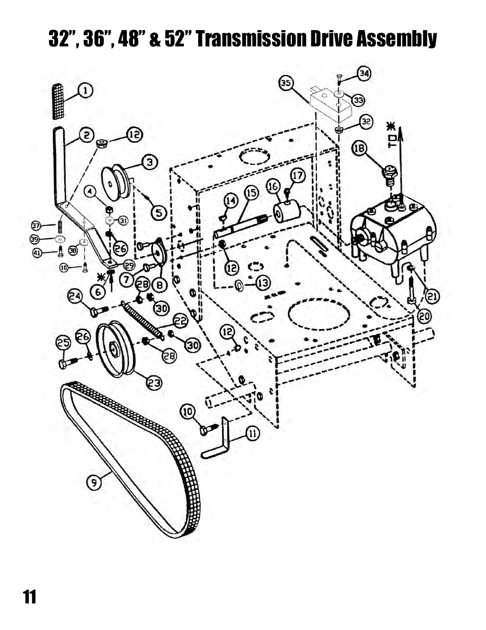 Havener Belt-Drive Mowers 32, 36, 48 & 52 User Manual | Page 34 / 46