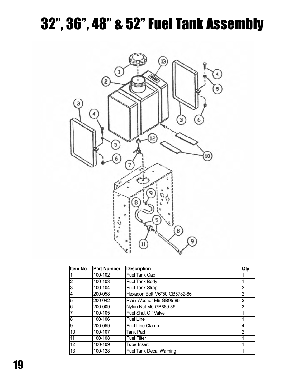 Havener Belt-Drive Mowers 32, 36, 48 & 52 User Manual | Page 42 / 46