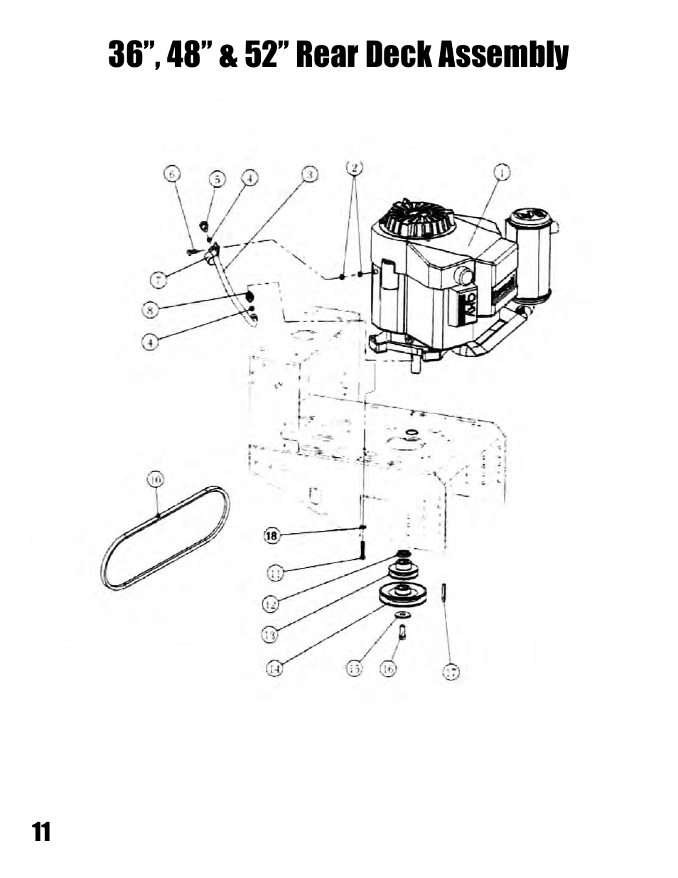 Havener Pistol-Grip Hydro Walk-Behind Mower 36, 48 & 52 User Manual | Page 36 / 46