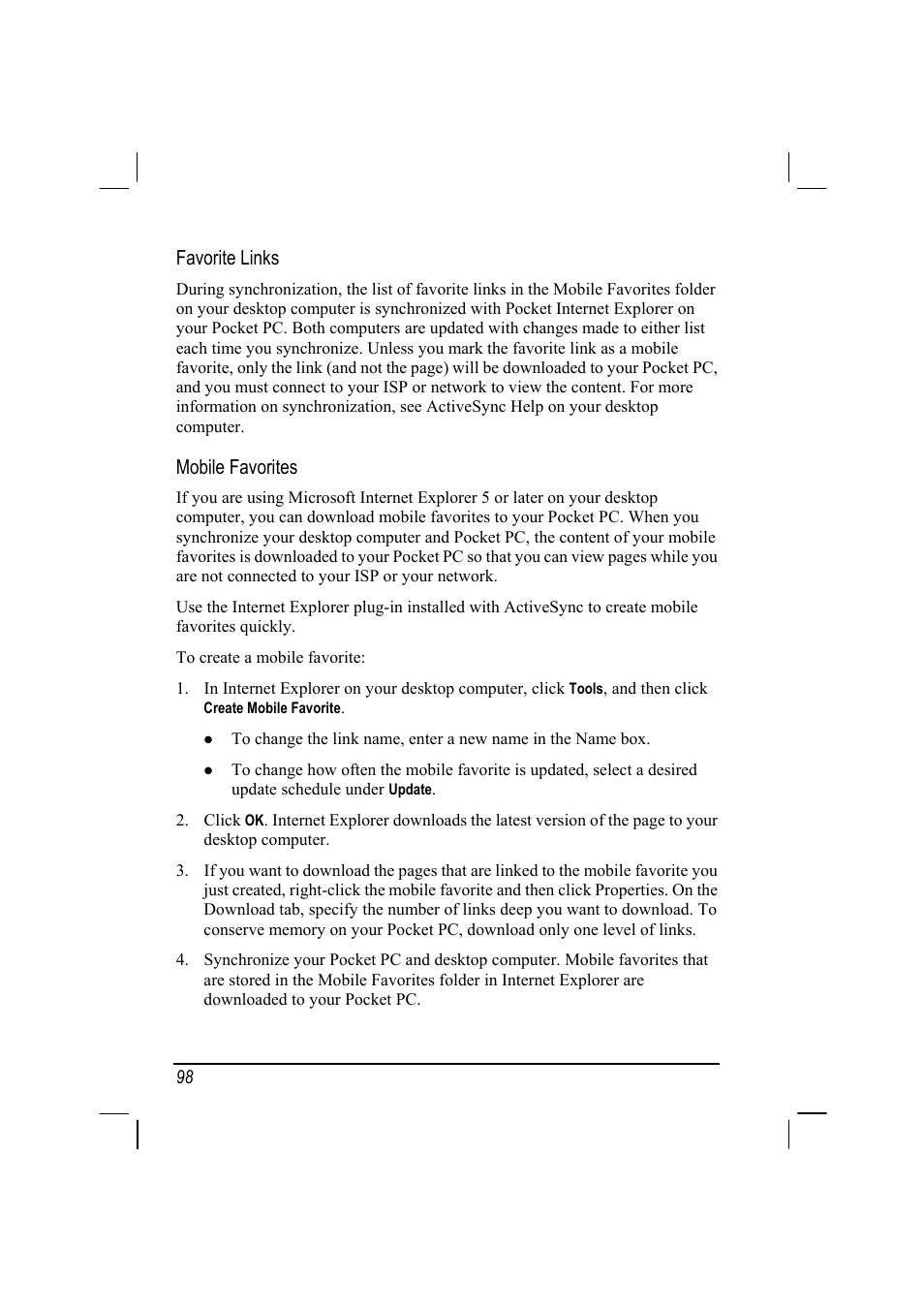 RoverComputers RoverPC P7 PDA User Manual | Page 108 / 129