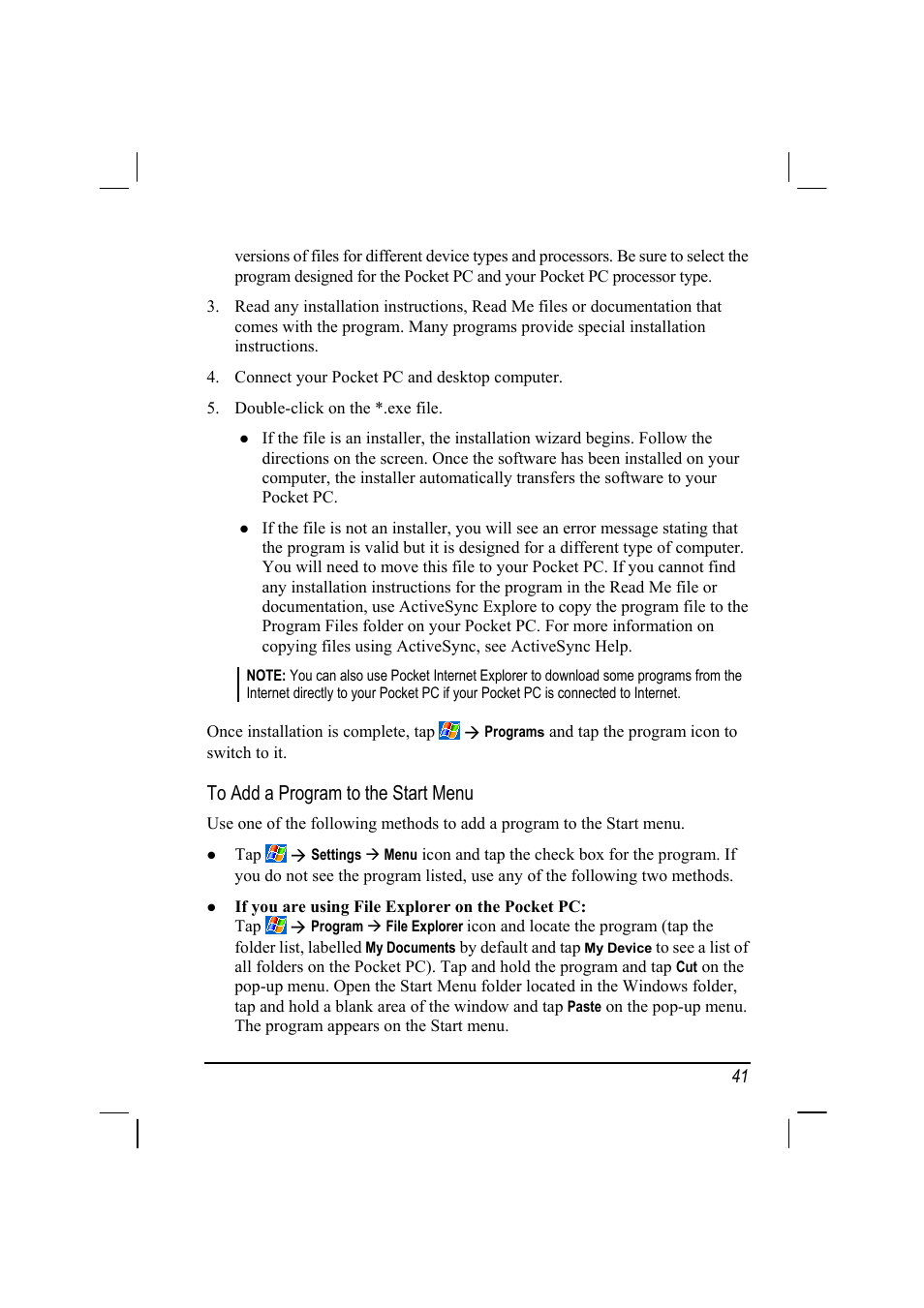 RoverComputers RoverPC P7 PDA User Manual | Page 51 / 129