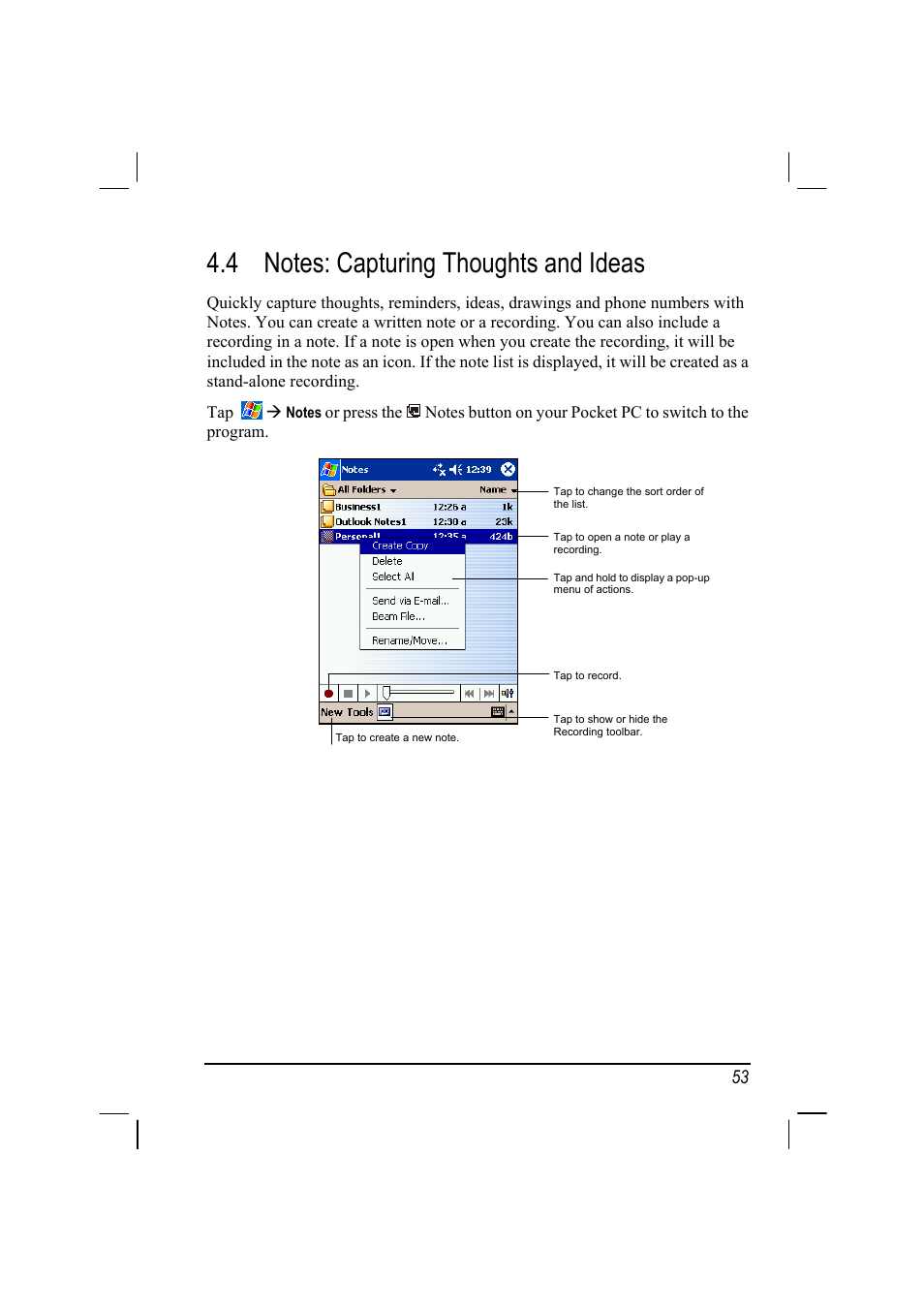 RoverComputers RoverPC P7 PDA User Manual | Page 63 / 129