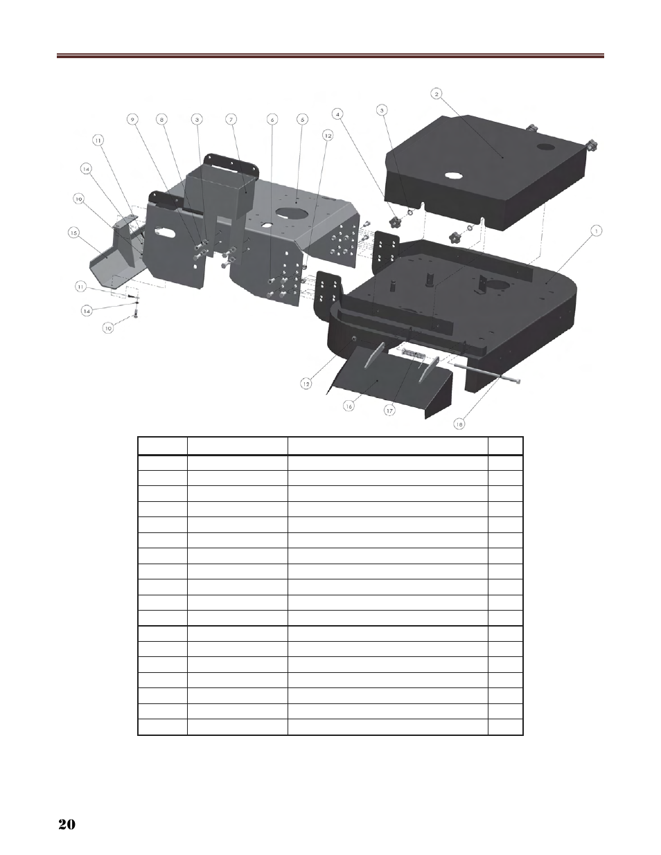 Havener T-Style Stand-On Mower 36, 48 & 52 User Manual | Page 20 / 40