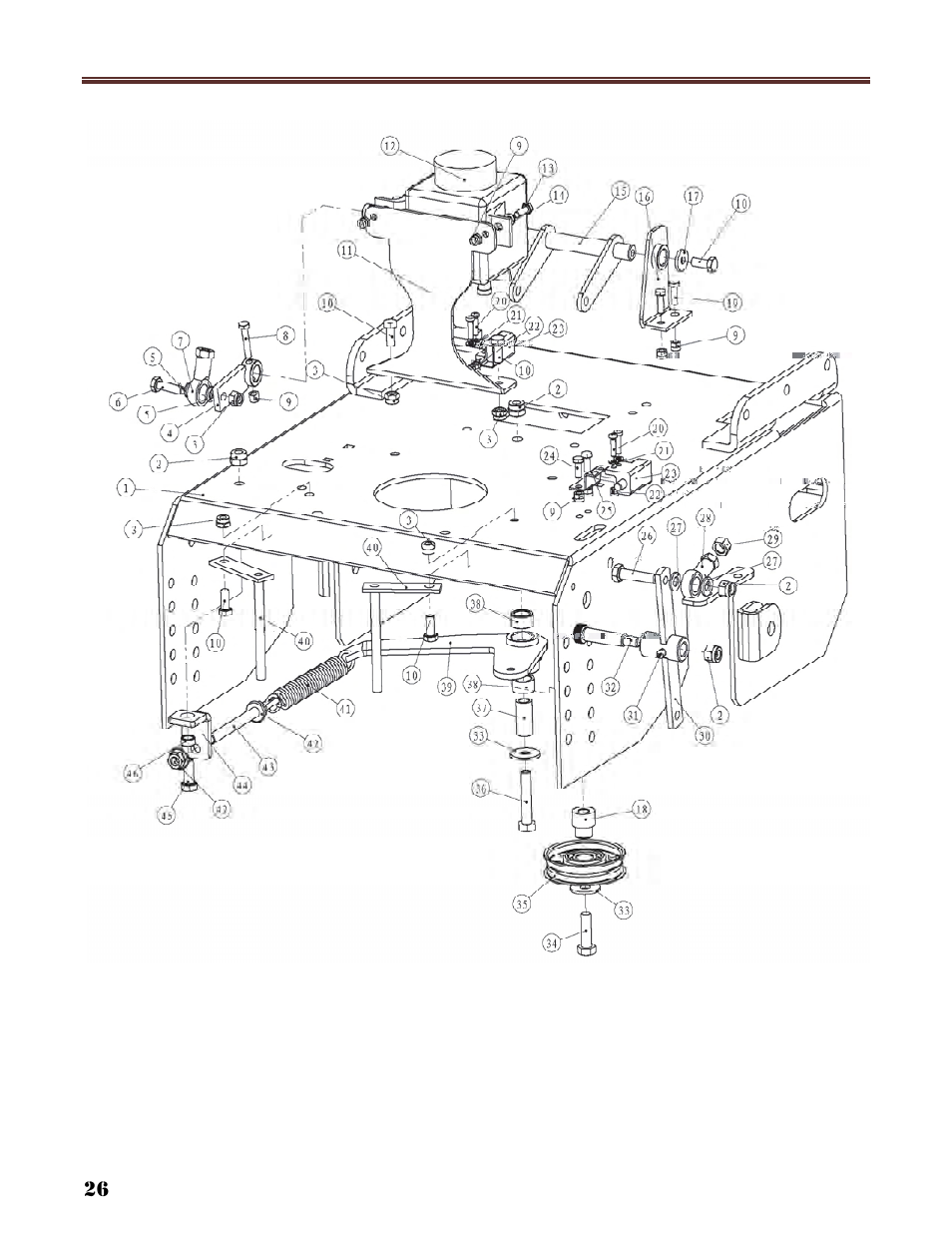 Havener T-Style Stand-On Mower 36, 48 & 52 User Manual | Page 26 / 40