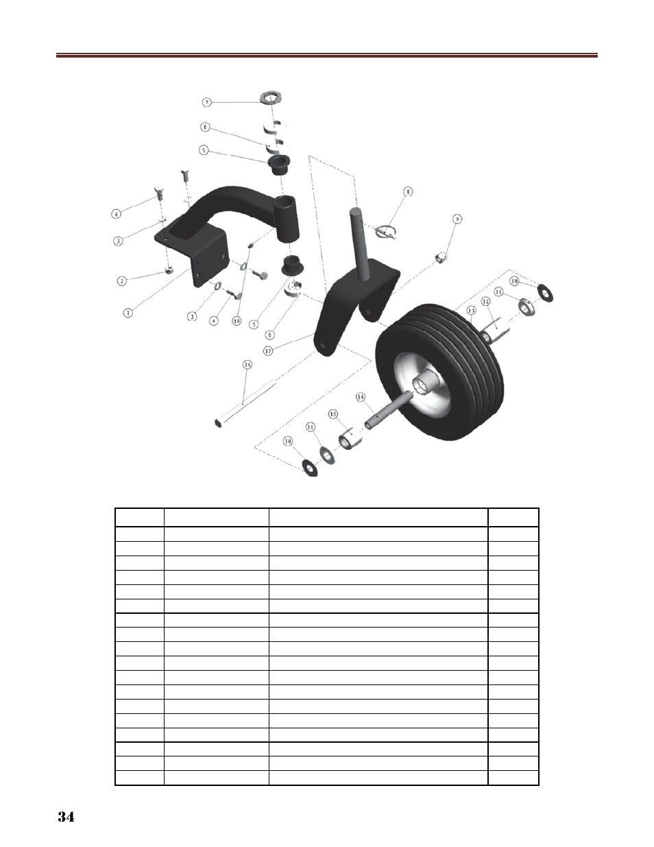 Havener T-Style Stand-On Mower 36, 48 & 52 User Manual | Page 34 / 40