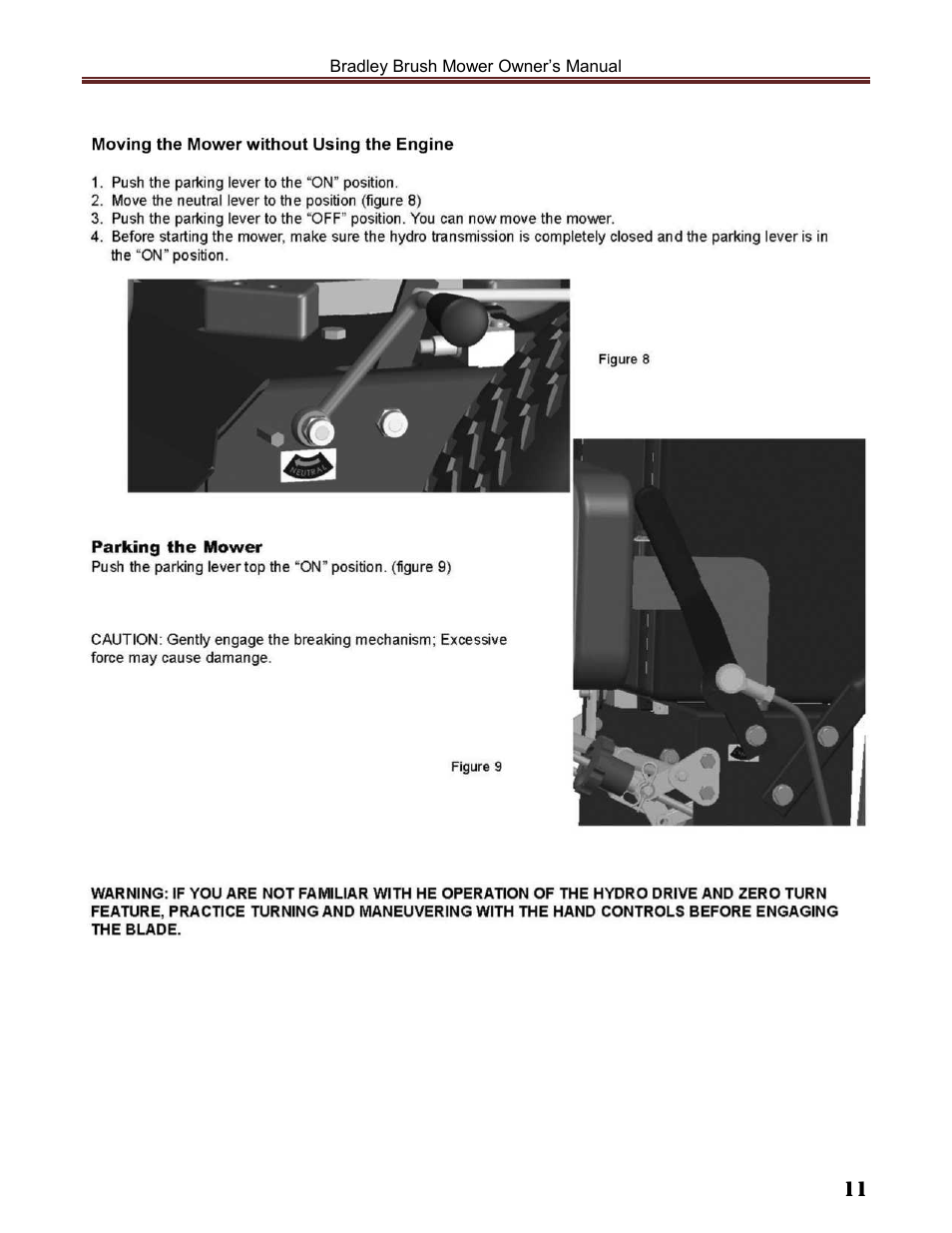 Havener Brush Mower 36 User Manual | Page 11 / 36