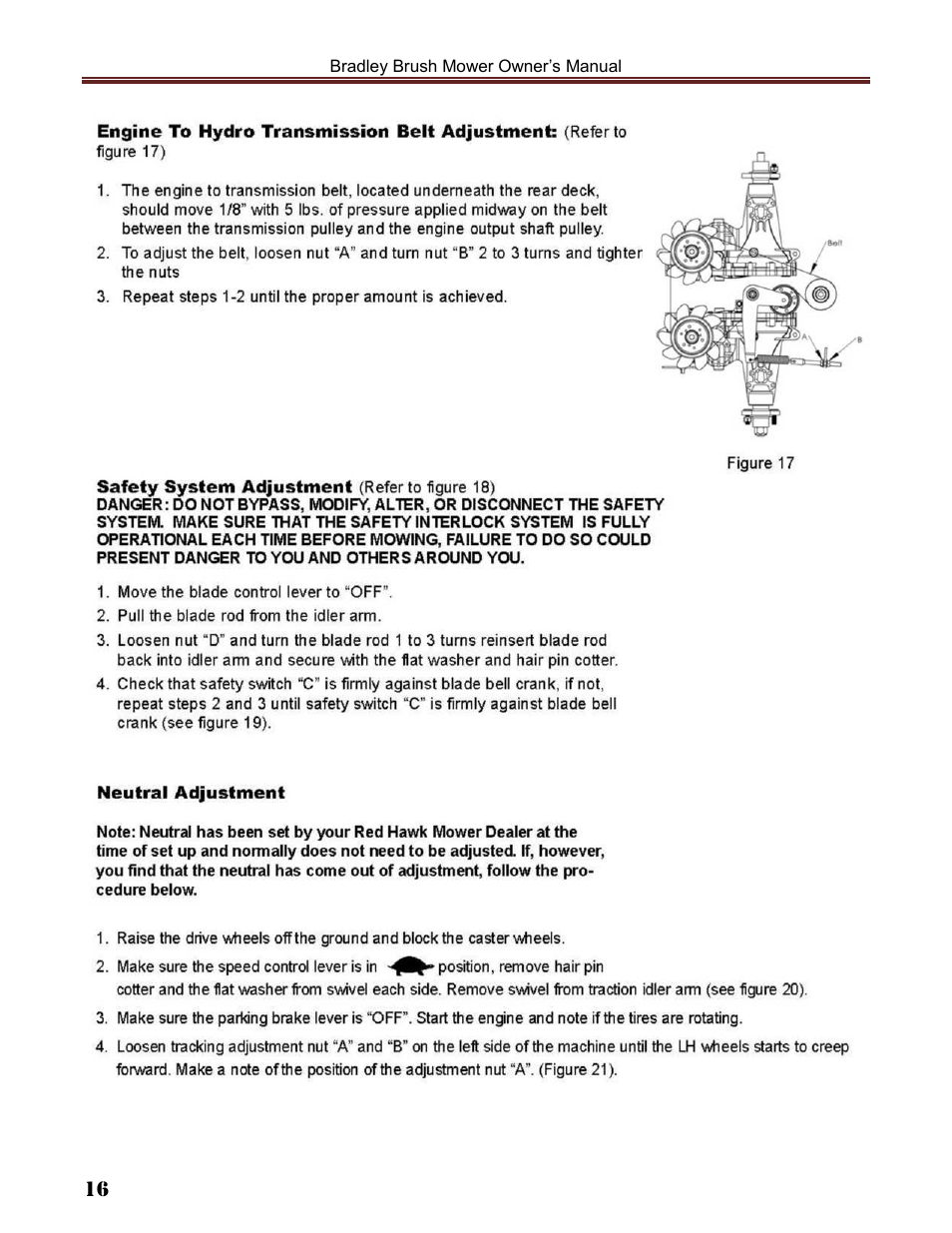 Havener Brush Mower 36 User Manual | Page 16 / 36