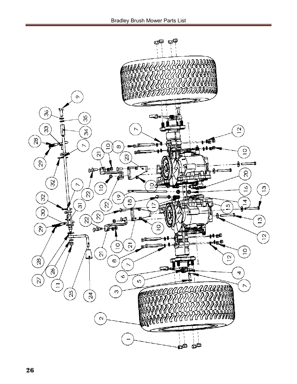 Havener Brush Mower 36 User Manual | Page 26 / 36