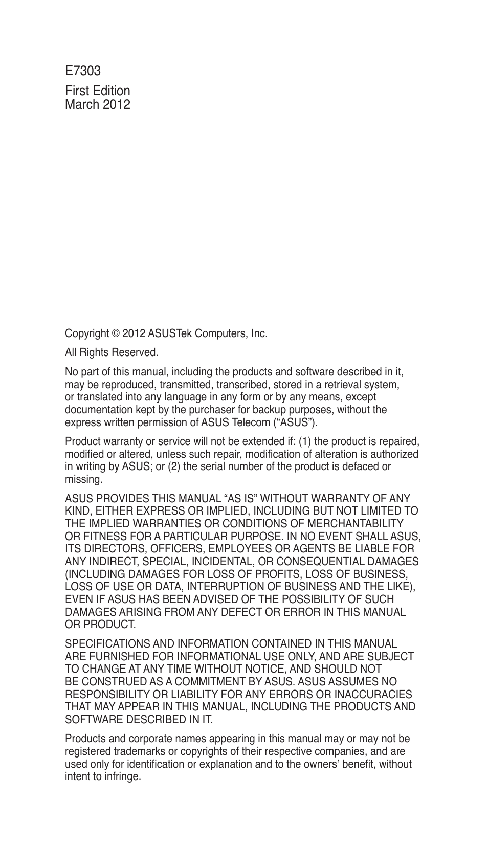 Asus PadFone User Manual | Page 2 / 8