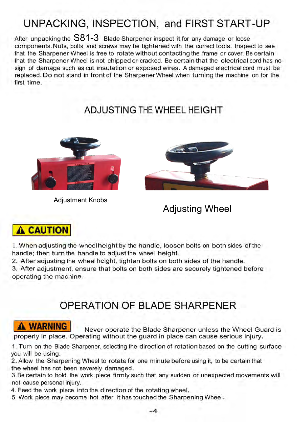 S81-3 pg 4 | Havener S81-3 User Manual | Page 4 / 8