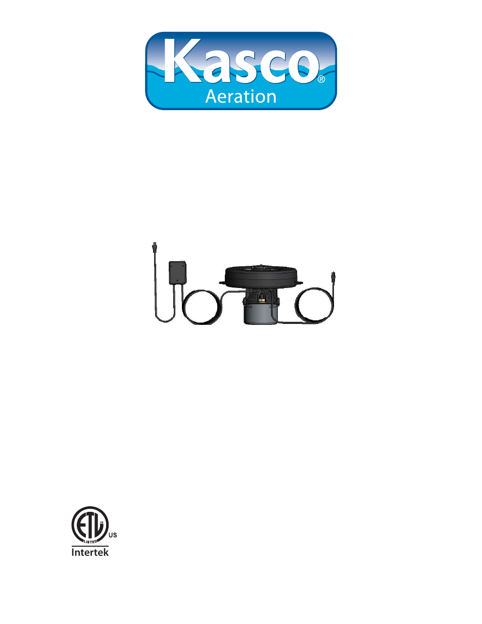 Kasco Marine 1400JFL User Manual | 16 pages