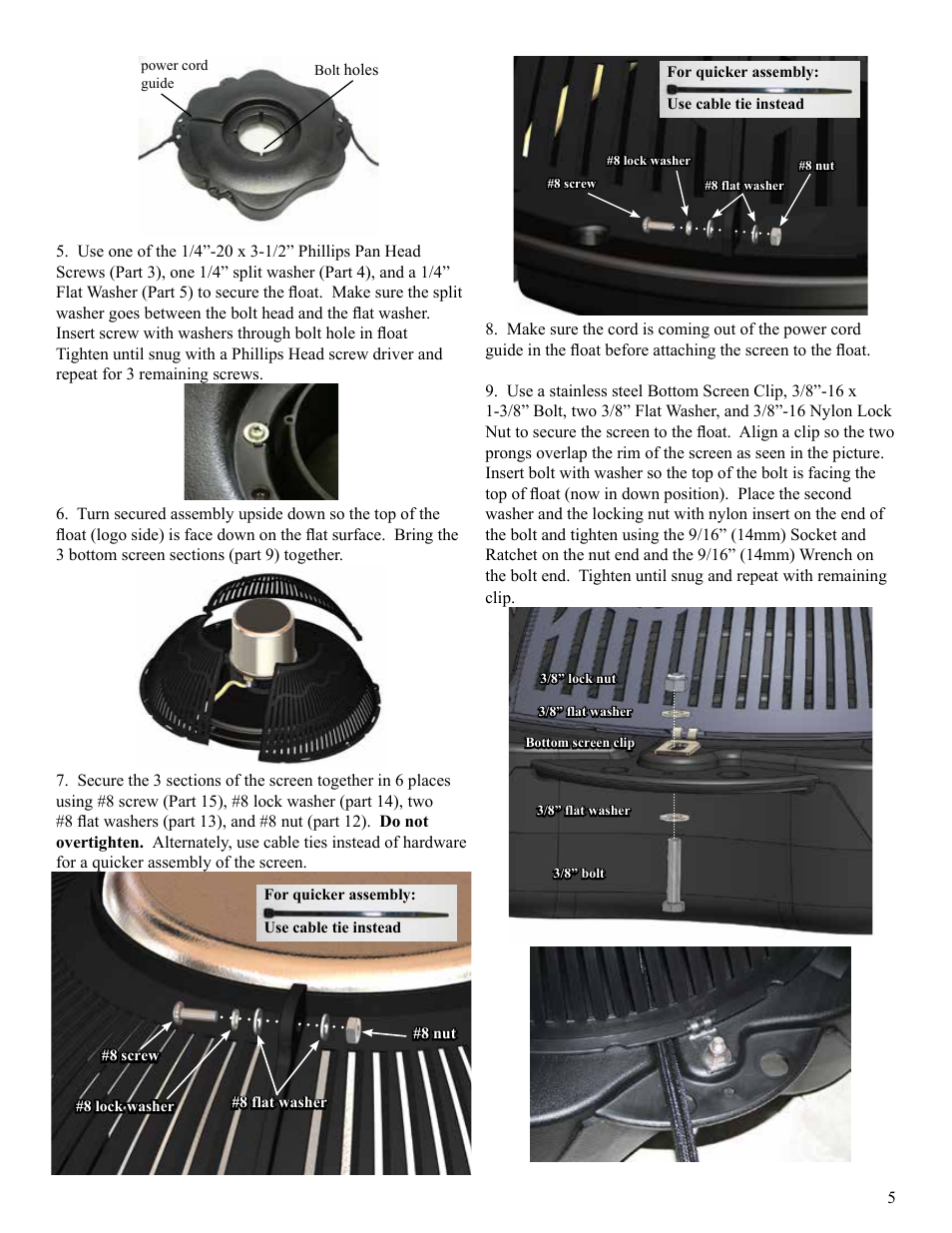 Kasco Marine VFX Series User Manual | Page 5 / 24