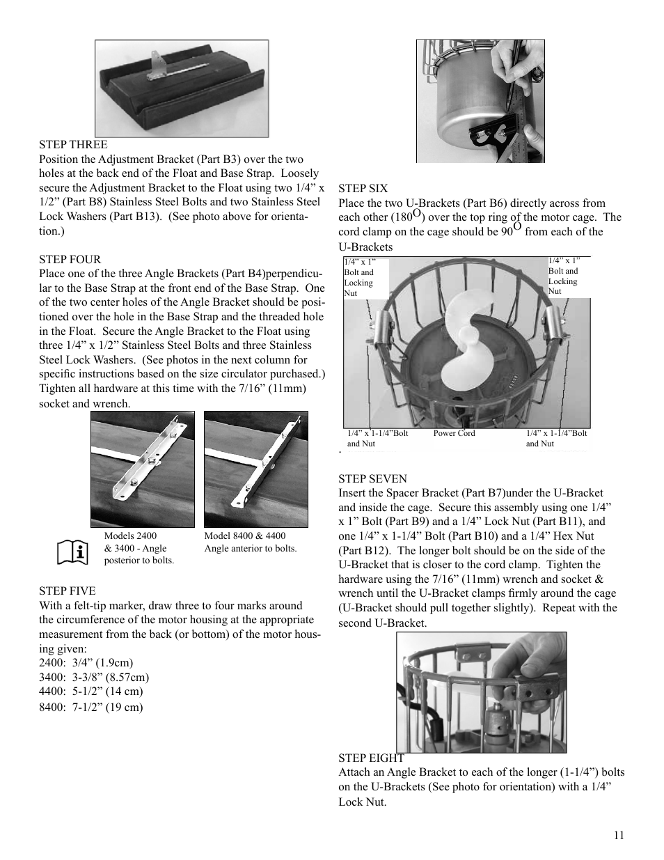 Kasco Marine Pond Aerator & Water Circulator User Manual | Page 11 / 24