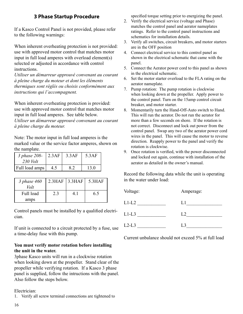 Kasco Marine Pond Aerator & Water Circulator User Manual | Page 16 / 24