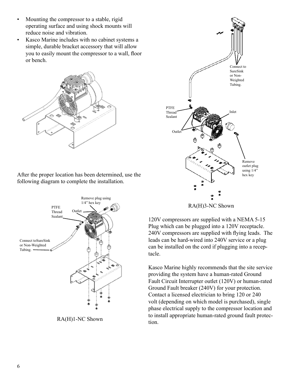 Kasco Marine Robust-Aire User Manual | Page 6 / 12