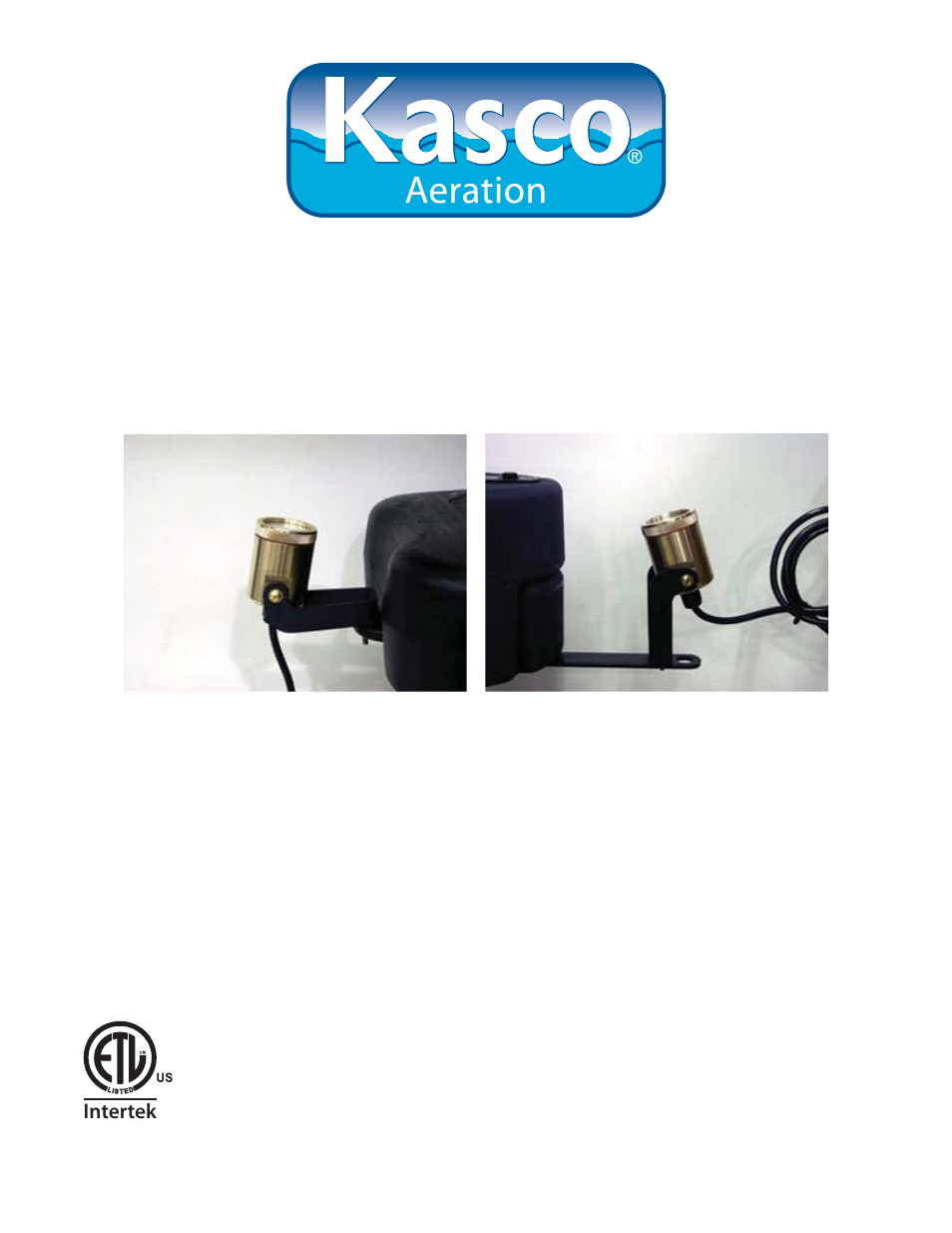 Kasco Marine LR375 User Manual | 12 pages