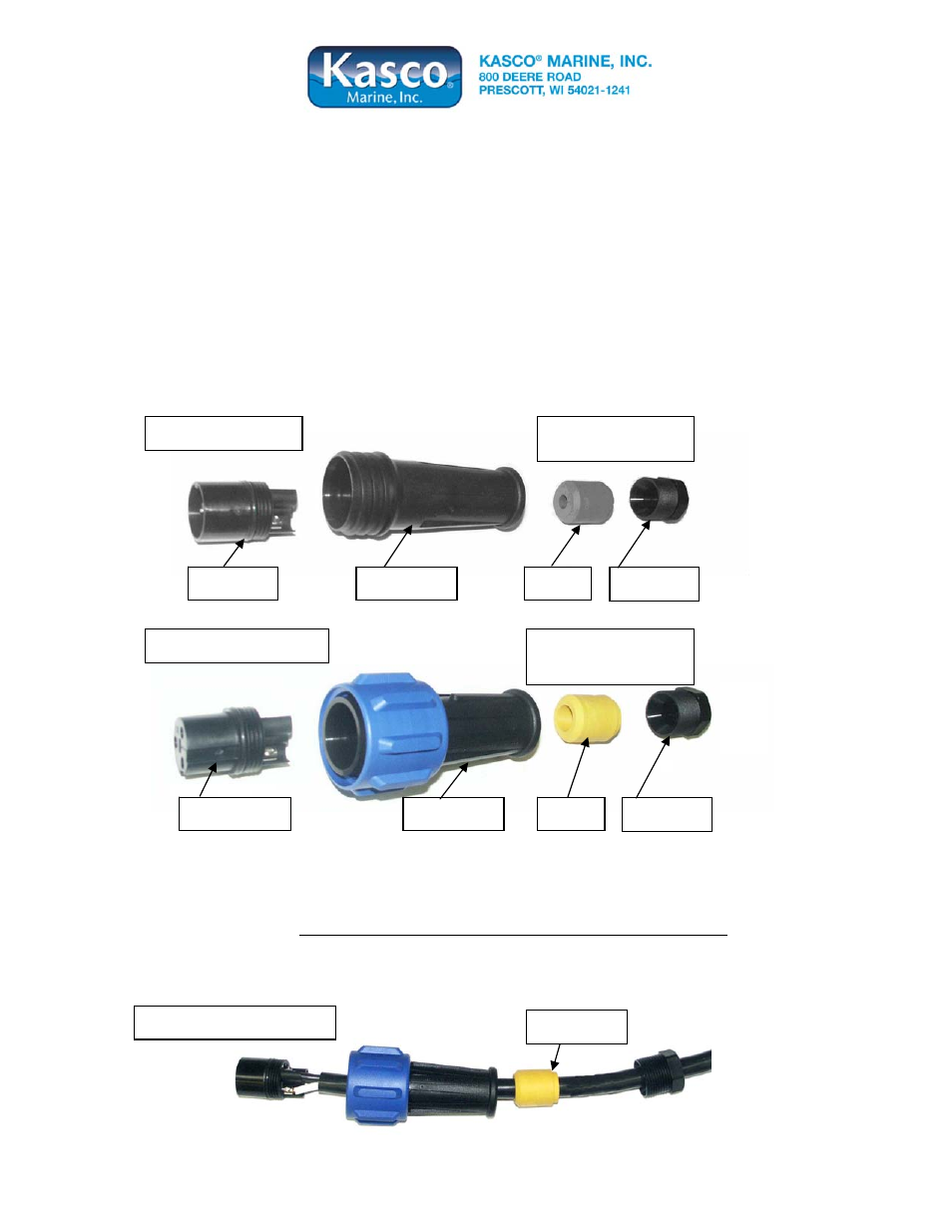 Kasco Marine Quick Disconnect User Manual | 2 pages