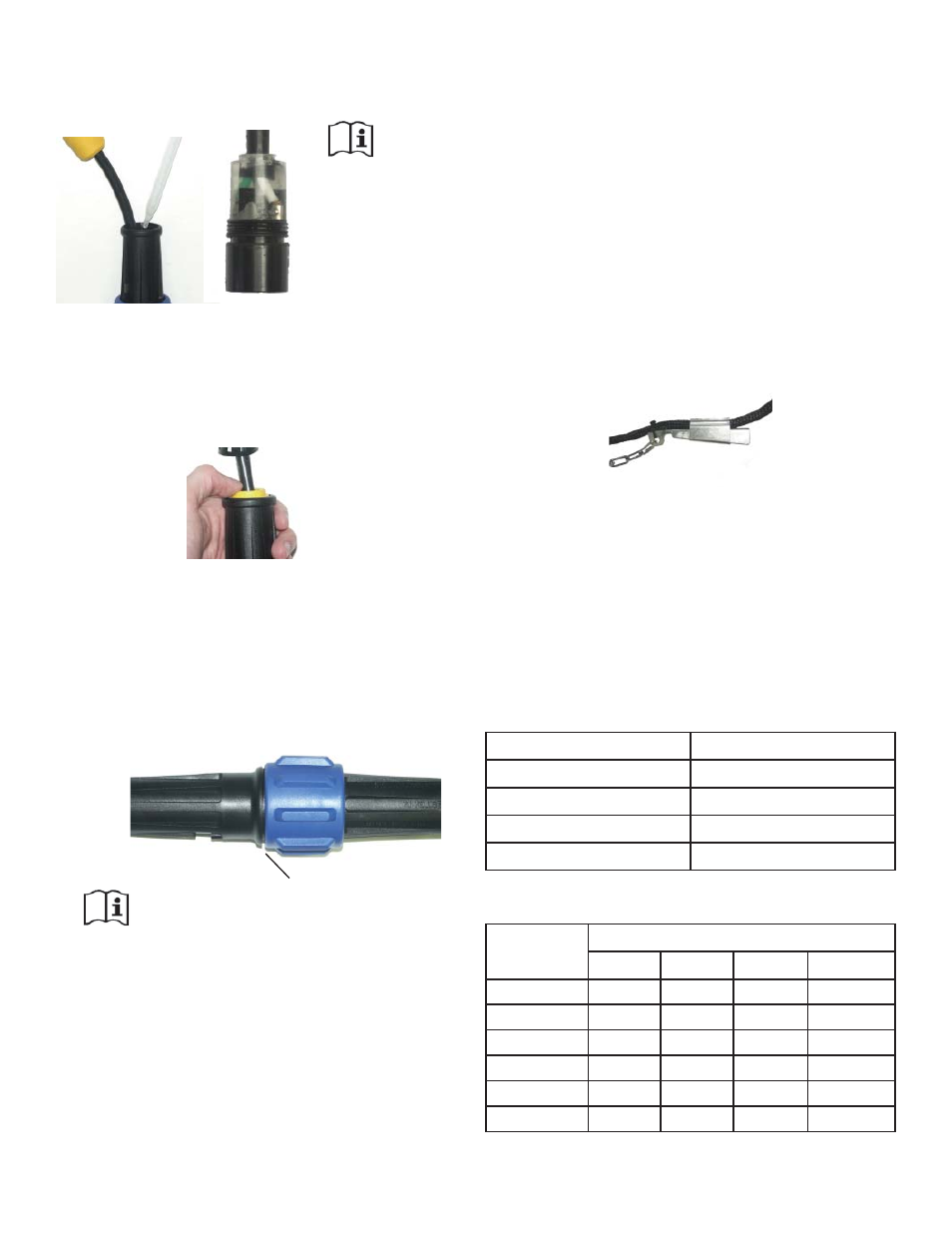 Maten van draad en wartels | Kasco Marine 4400EJ User Manual | Page 16 / 134