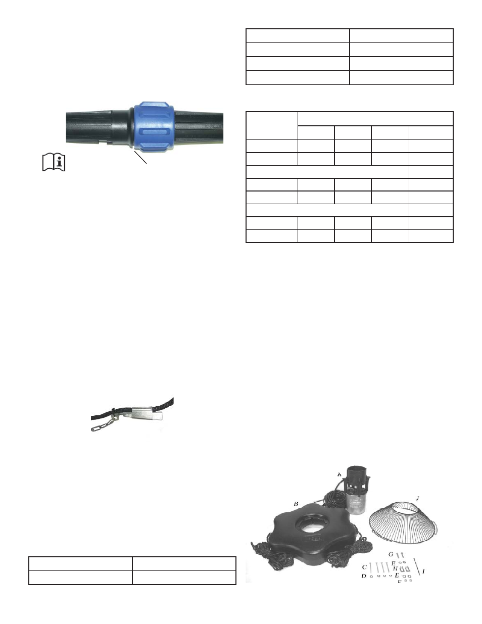 Wire sizing & gland sizing | Kasco Marine 4400EJ User Manual | Page 4 / 134