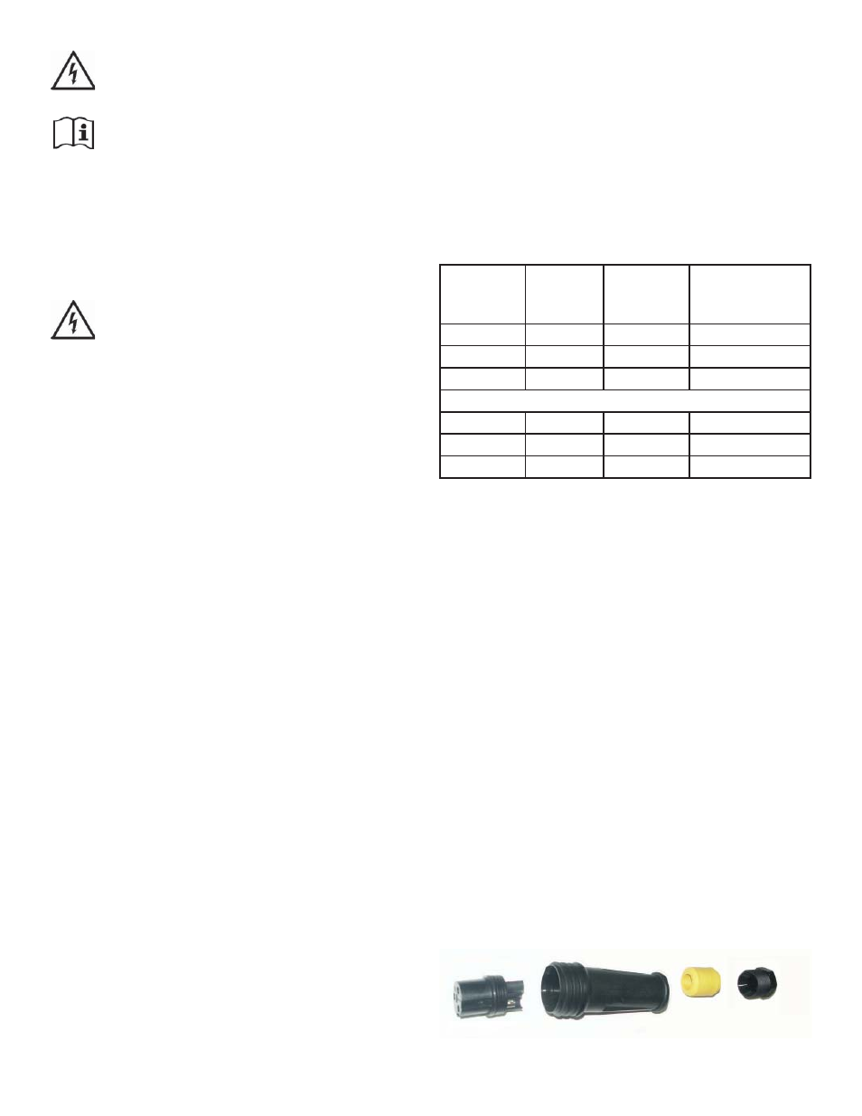Wichtige sicherheitsinformationen, Gerätespezifizierung, Installation der steckverbindung | Kasco Marine 4400EJ User Manual | Page 52 / 134