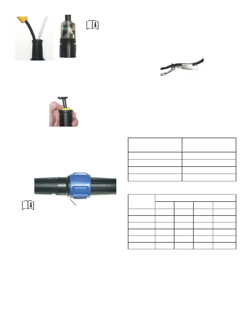 Kabeleinstellungen und düseneinstellungen | Kasco Marine 4400EJ User Manual | Page 54 / 134