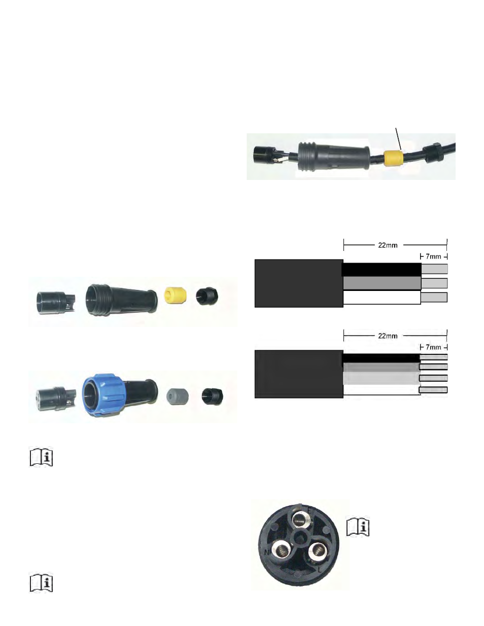 Installation der steckverbindung | Kasco Marine 50Hz Aerator & Circulators User Manual | Page 59 / 154