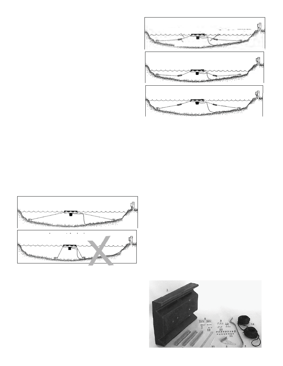 Componenti della pompa (modelli ec), Istruzioni per l’installazione | Kasco Marine 50Hz Aerator & Circulators User Manual | Page 94 / 154