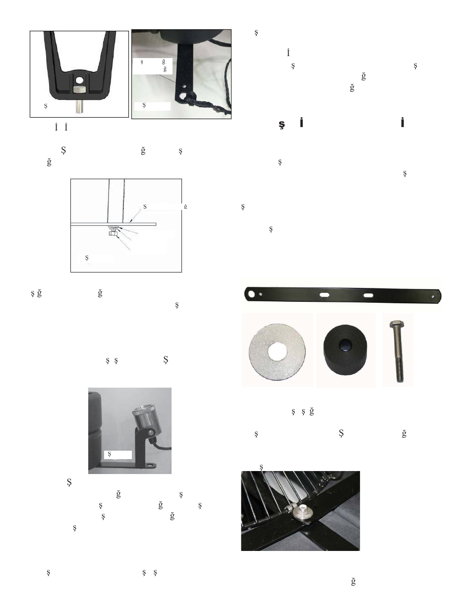 6 işık için adaptör kiti için talimatlar | Kasco Marine LE375 User Manual | Page 102 / 104