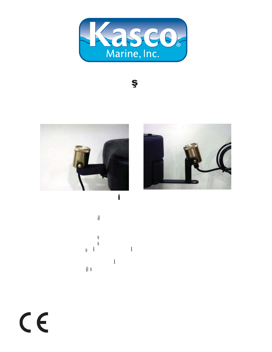 Turkish | Kasco Marine LE375 User Manual | Page 97 / 104