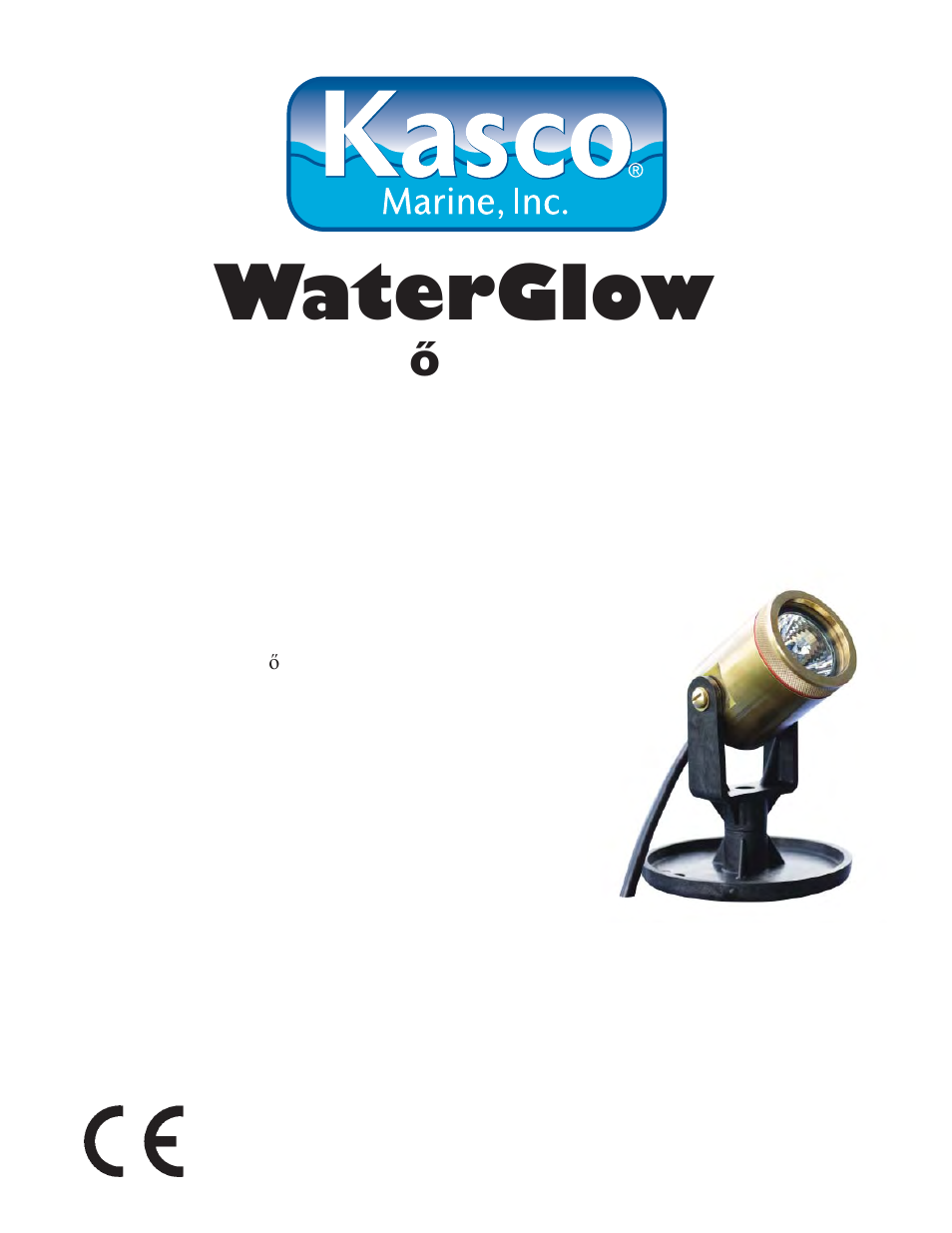 Hungarian, Waterglow, Merülő térlámpa használati utasítás lle1005 | Kasco Marine LLE1005 User Manual | Page 31 / 66