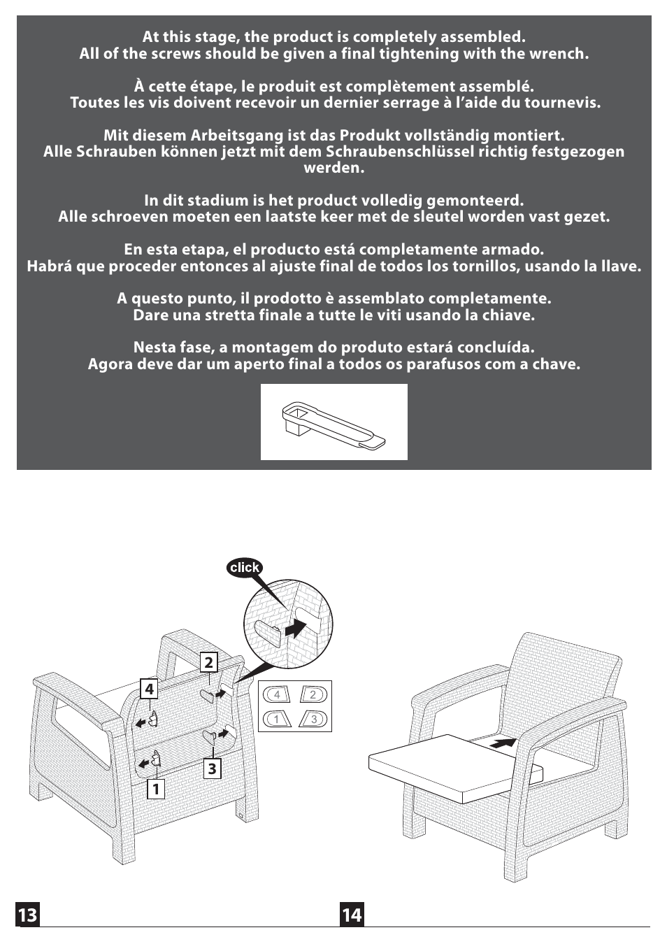 Keter Corfu Set User Manual | Page 10 / 24