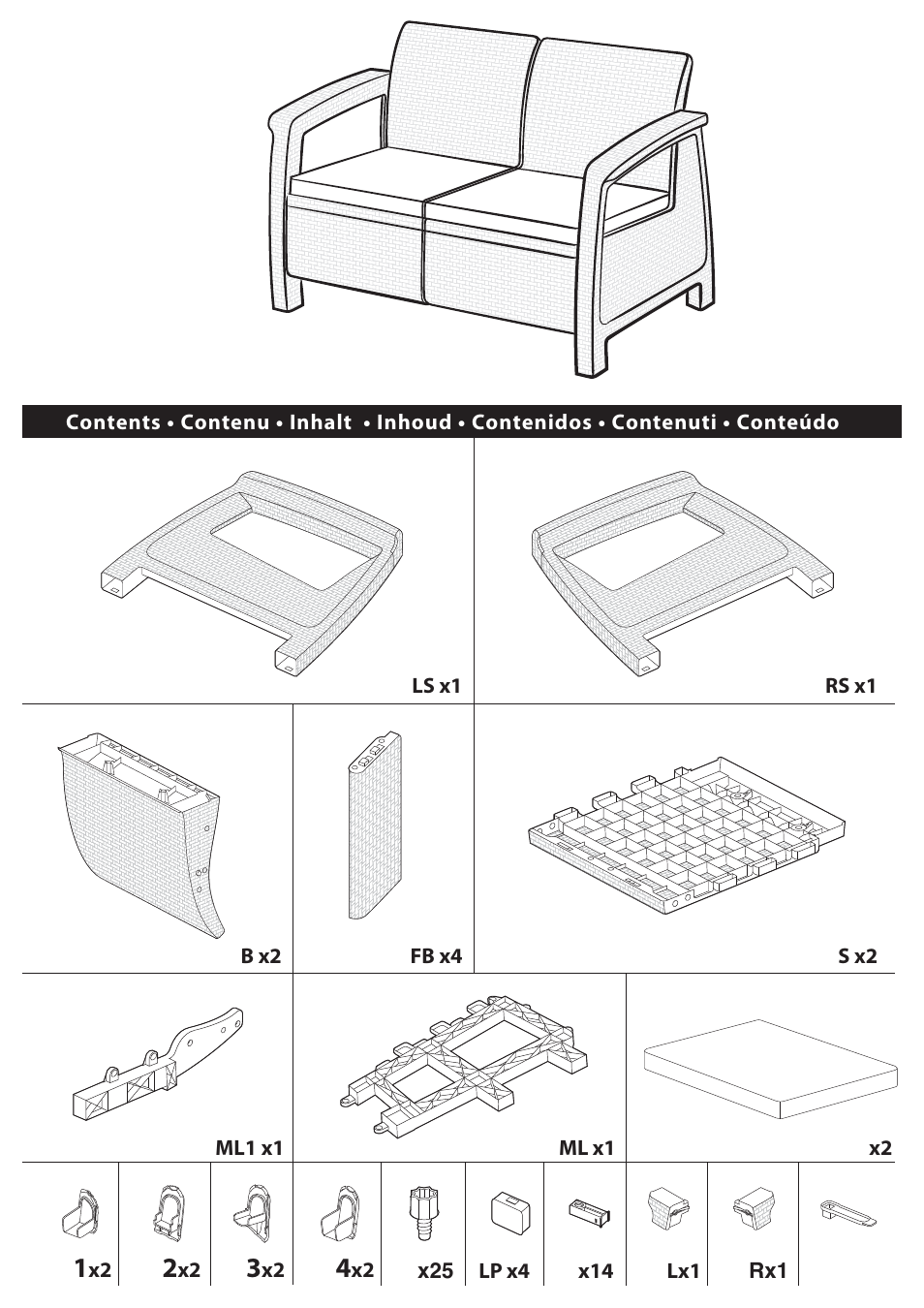 Keter Corfu Set User Manual | Page 11 / 24