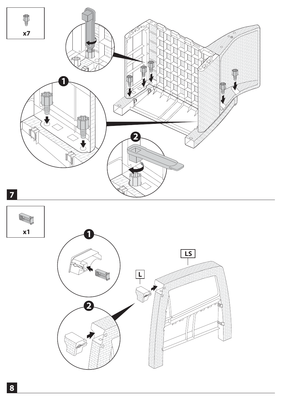 Keter Corfu Set User Manual | Page 7 / 24