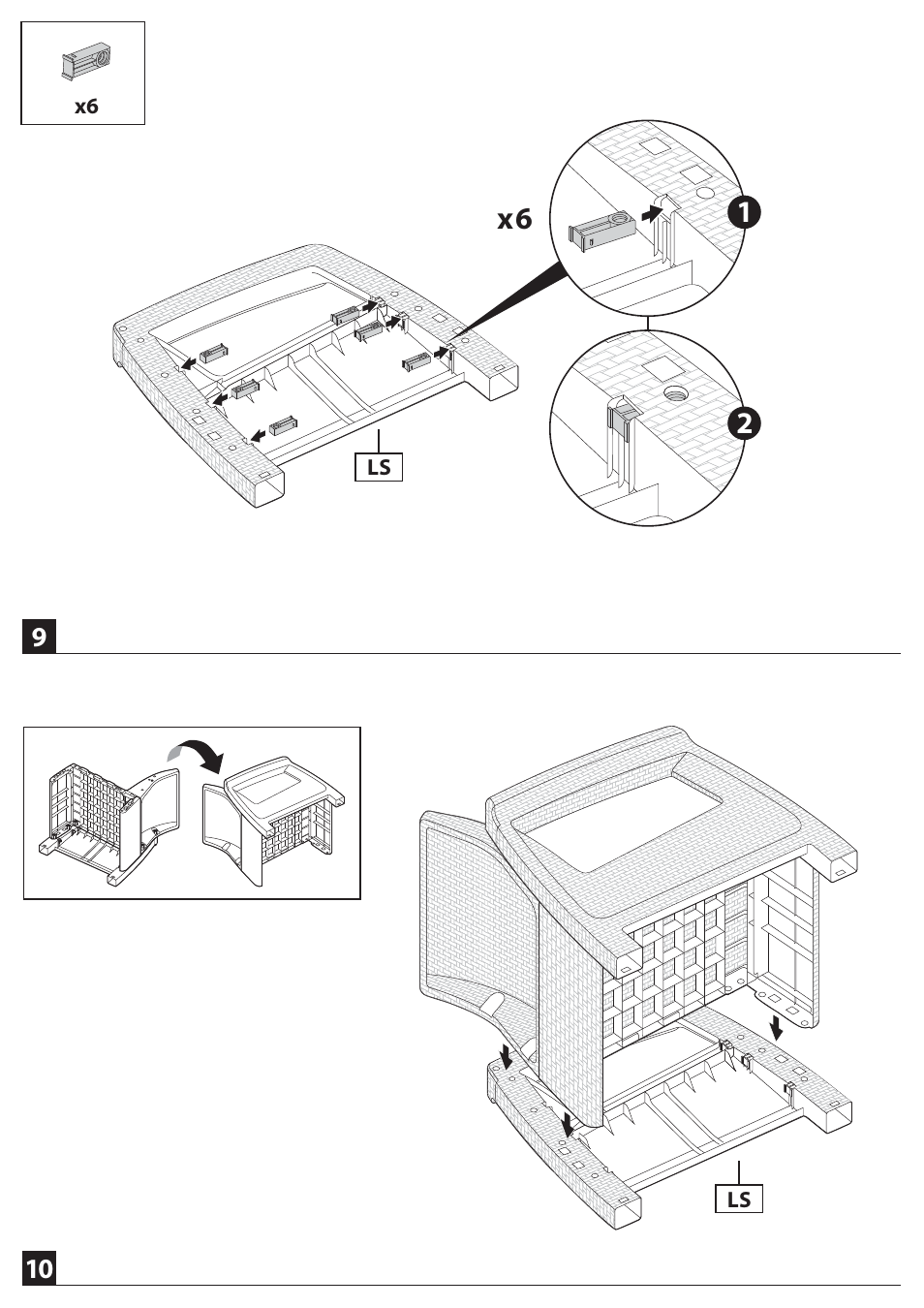 Keter Corfu Set User Manual | Page 8 / 24