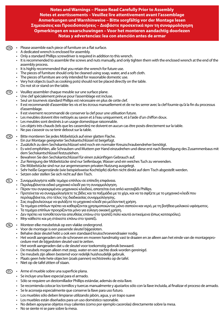 Keter Limousine Balcony Set User Manual | Page 2 / 16