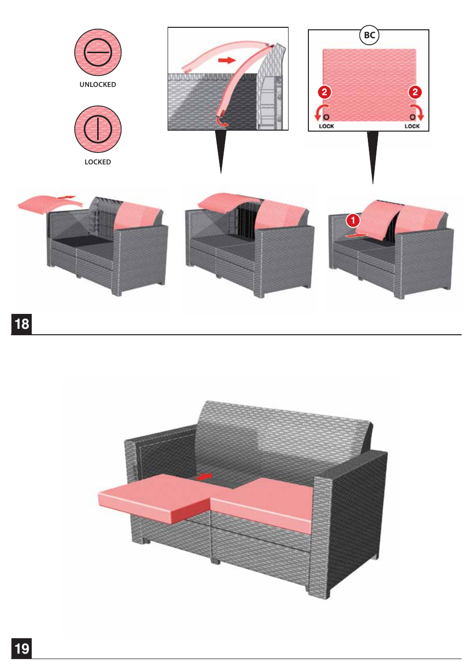 Keter Limousine Set User Manual | Page 14 / 28