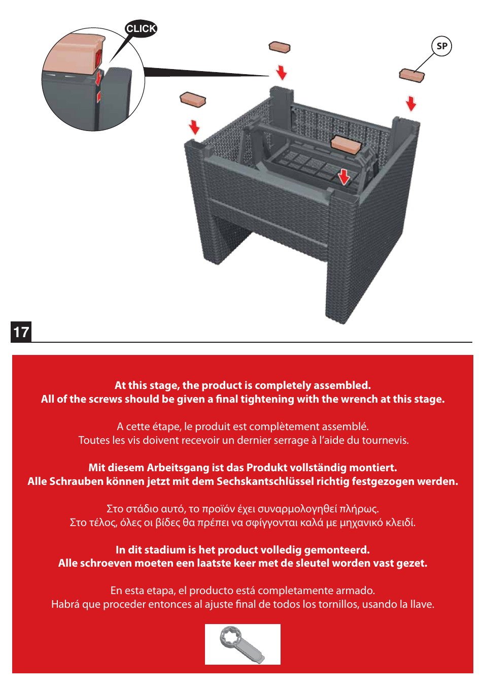 Keter Limousine Set User Manual | Page 25 / 28