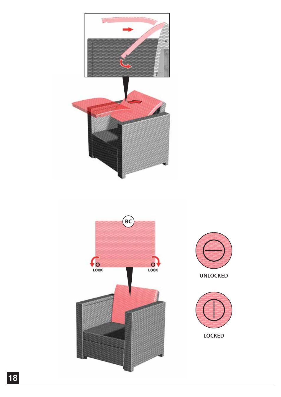 Keter Limousine Set User Manual | Page 26 / 28