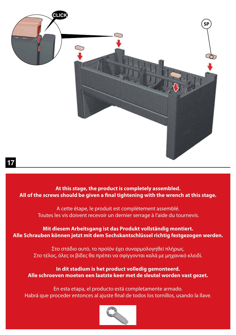 Keter Limousine Storage User Manual | Page 23 / 32