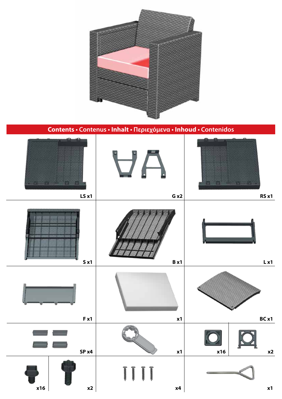 Keter Limousine Storage User Manual | Page 3 / 32
