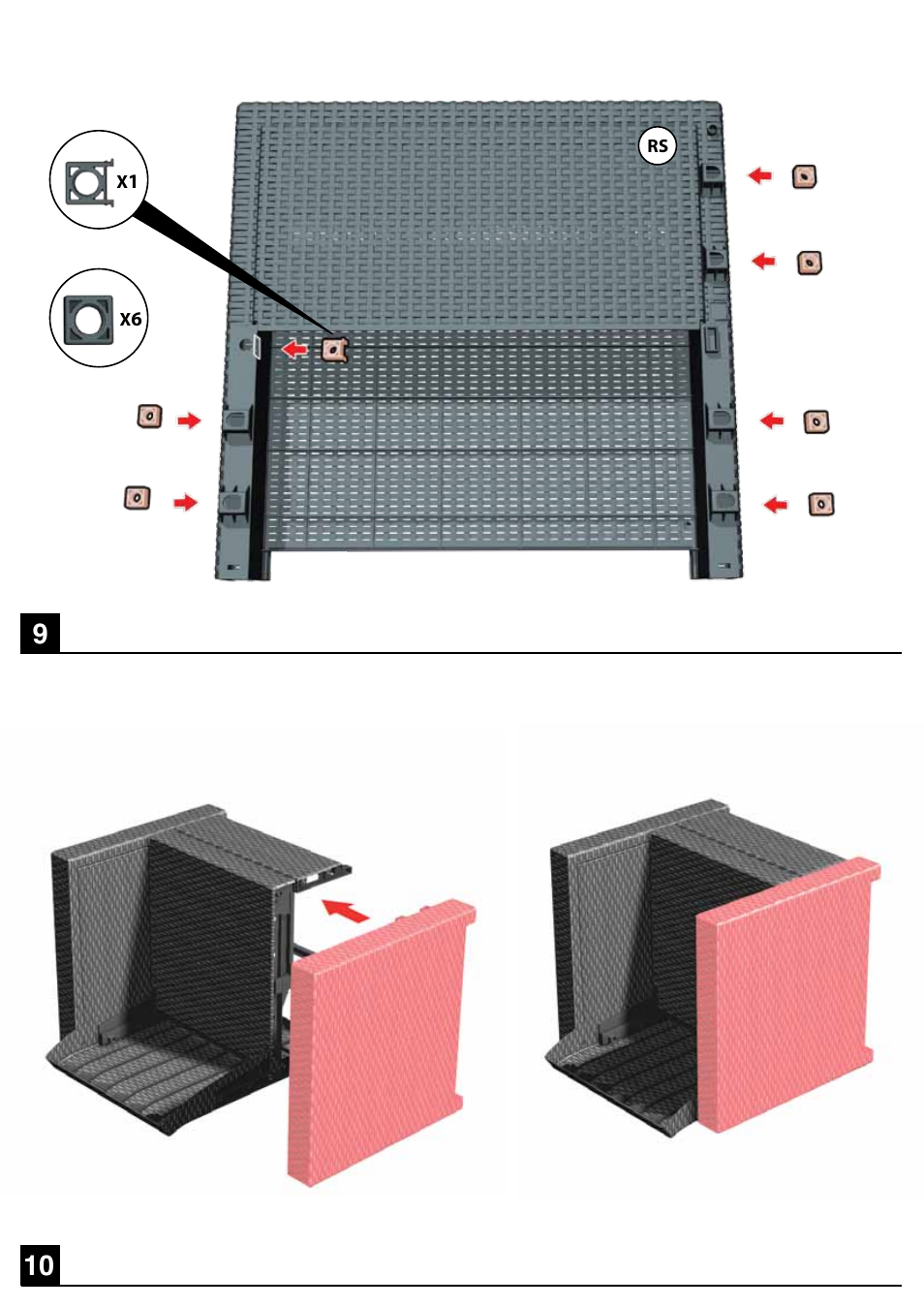 Keter Limousine Storage User Manual | Page 8 / 32