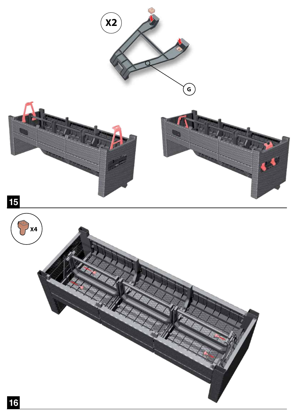 Keter Limousine Triple User Manual | Page 12 / 16