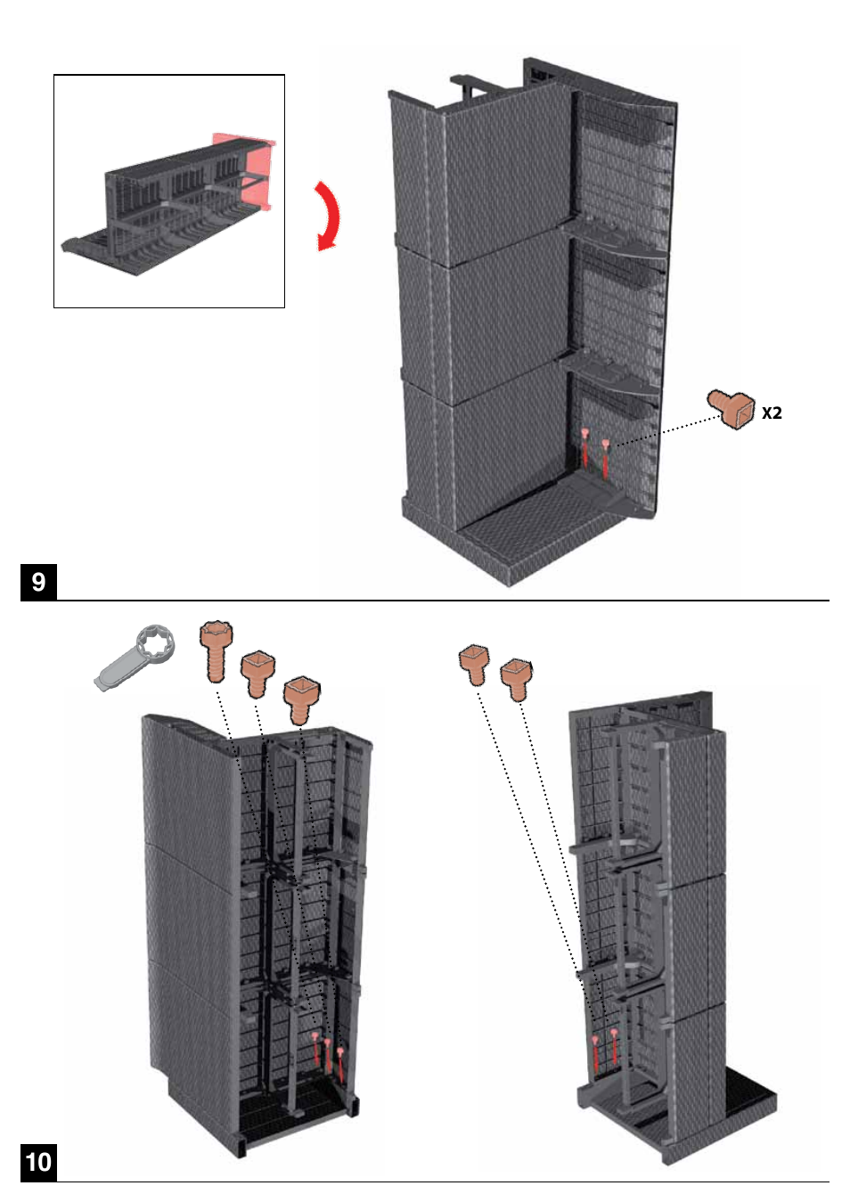 Keter Limousine Triple User Manual | Page 9 / 16