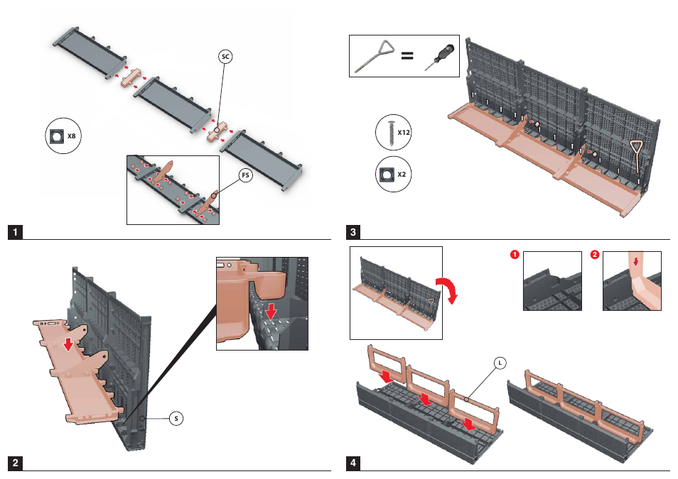 Keter Mistral Set Sofa User Manual | Page 3 / 8