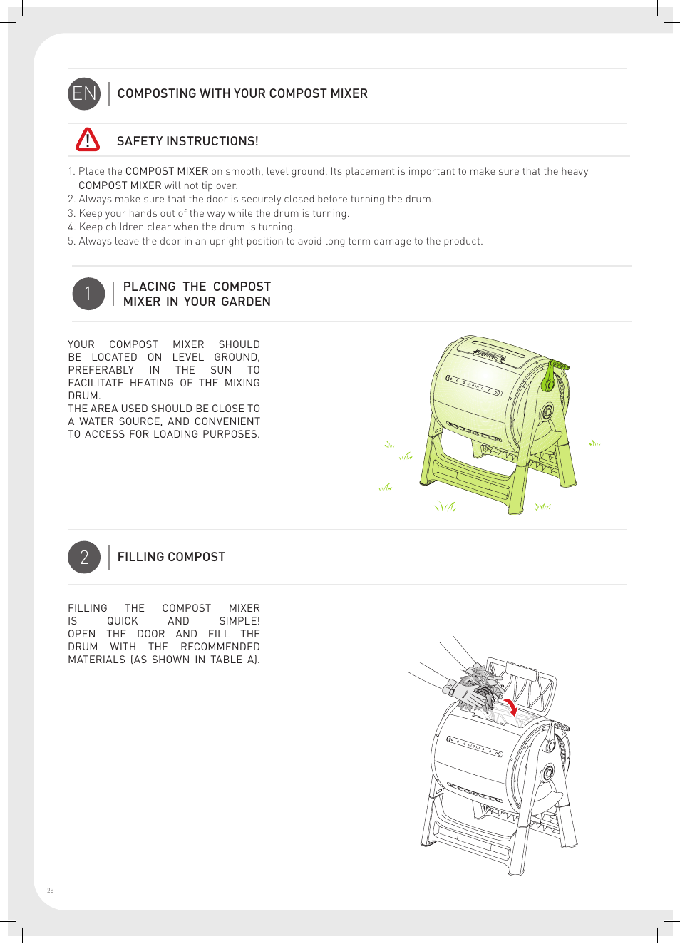 Keter Compost Mixer User Manual | Page 26 / 36