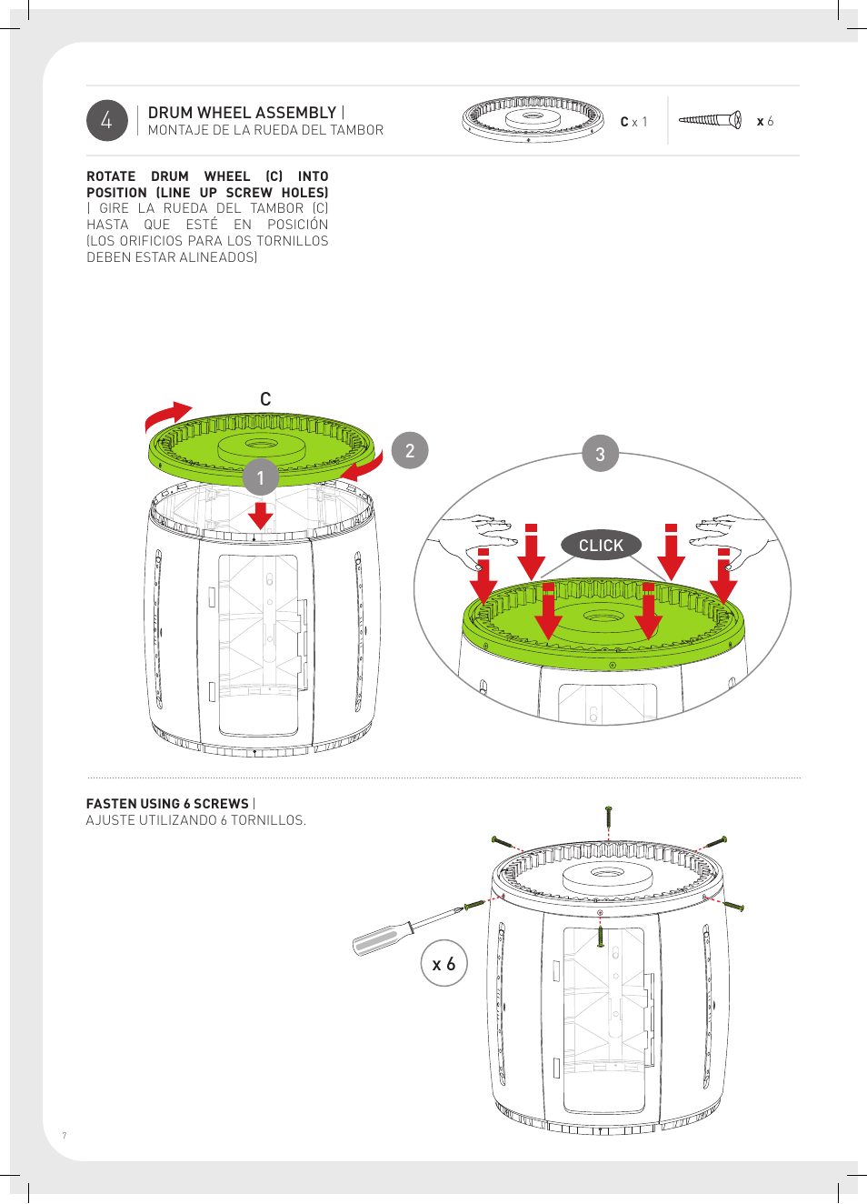 C2 1 3 | Keter Compost Mixer User Manual | Page 8 / 36
