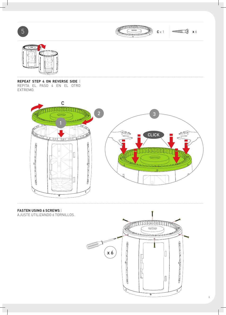 Keter Compost Mixer User Manual | Page 9 / 36