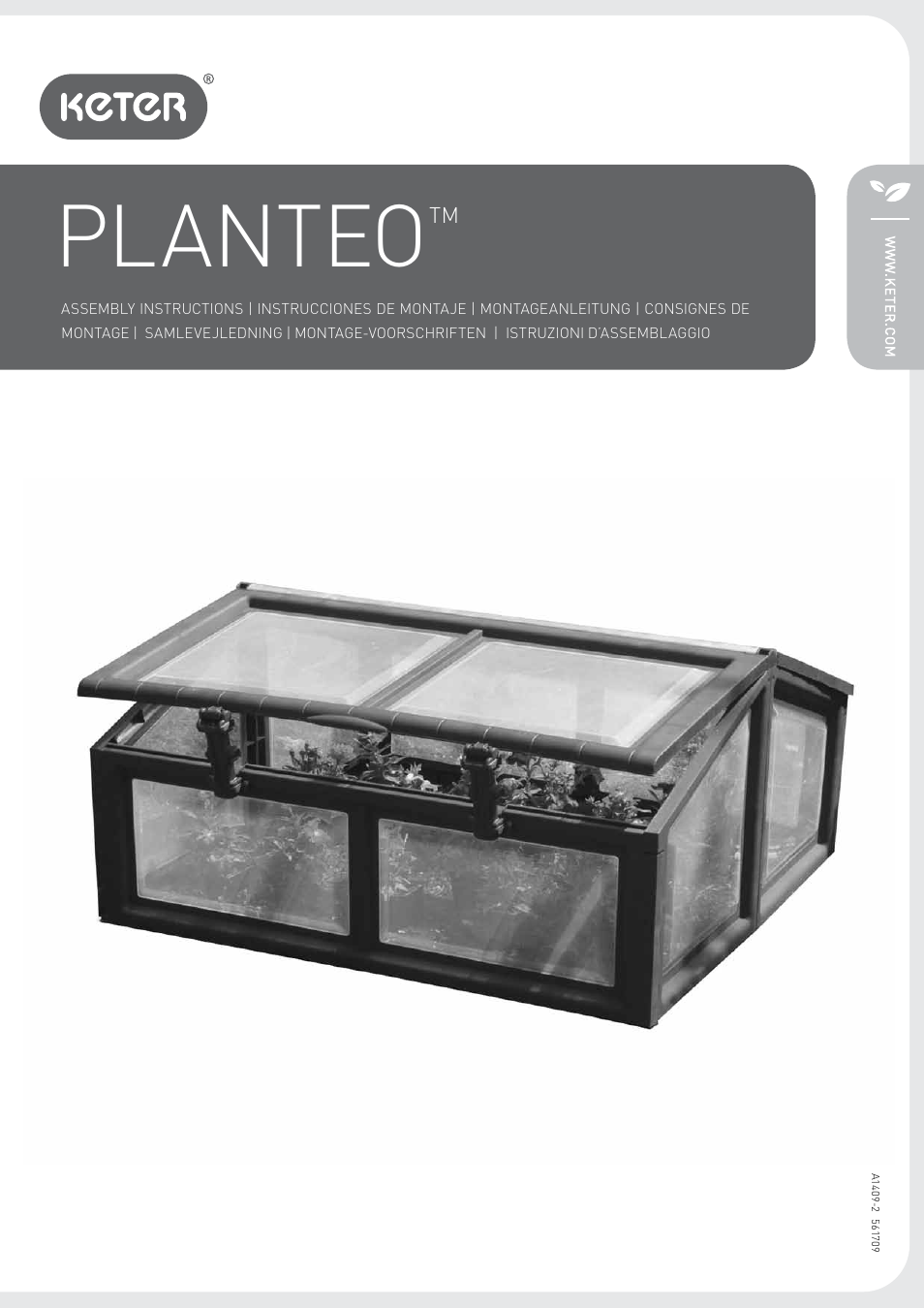 Keter Planteo User Manual | 12 pages