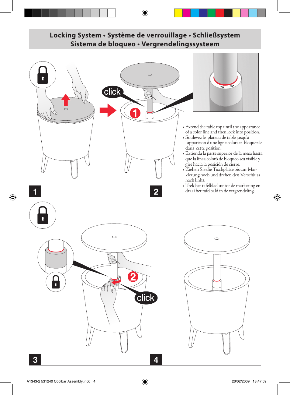 Keter Cool Bar User Manual | Page 4 / 8